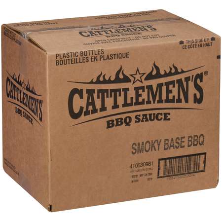 CATTLEMENS Cattlemen's Smokey BBQ Sauce 152 oz. Jug, PK4 05309